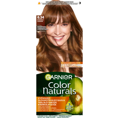 Garnier Color Naturals Tartós Hajfesték 6 ,34 Csokoládé, 60 +40 +12 Ml