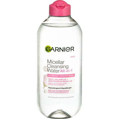 Garnier Skin Naturals Micellás Víz 3 In1 érzékeny Bőrre 400 Ml