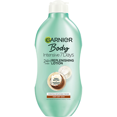 Garnier Body Intensive 7 Days Feltöltő Testápoló Shea Vajjal, 400 Ml