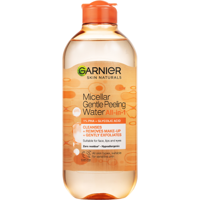 Garnier Skin Naturals Micellás Víz Hámlasztó Hatással All-in-1 , 400 Ml
