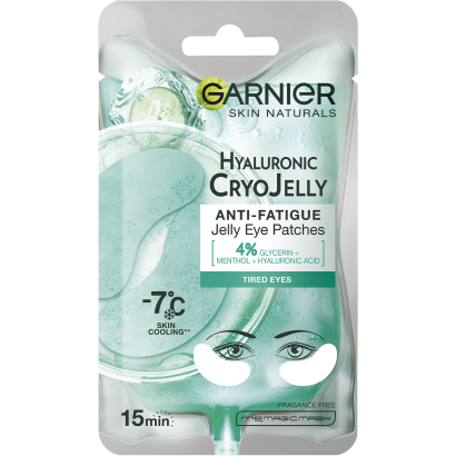 Garnier Skin Naturals Cryo Jelly Szemkörnyékmaszk -7 °c Cryo Hűsítő Hatással, 5g