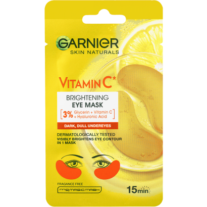 Garnier Skin Naturals Szemkörnyékmaszk A Szemkörnyék Ragyogásáért C-vitaminnal, 5 G