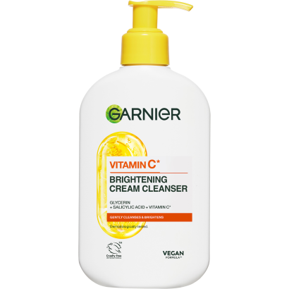 Garnier Skin Naturals Ragyogást Adó Arctisztító Krém C-vitaminnal, 250 Ml