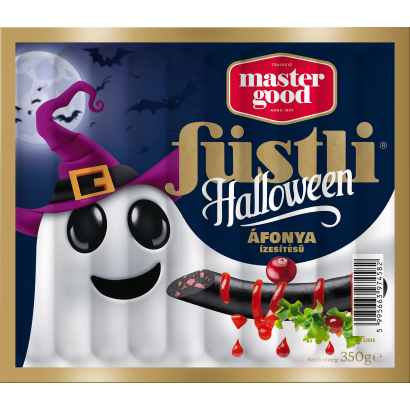 Master Good Halloween Füstli áfonya ízesítésű Füstölt Virsli 350 G