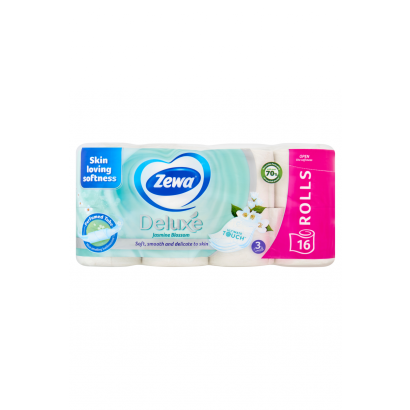 Zewa Deluxe Jasmine Blossom Toalettpapír 3 Rétegű 16 Tekercs