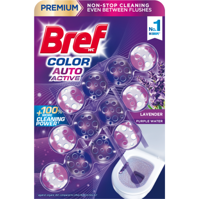 Bref Color Aktiv Lavender Wc Frissítő 3 X 50 G