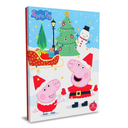 Peppa Pig Tejcsokoládé Adventi Naptár 50 G