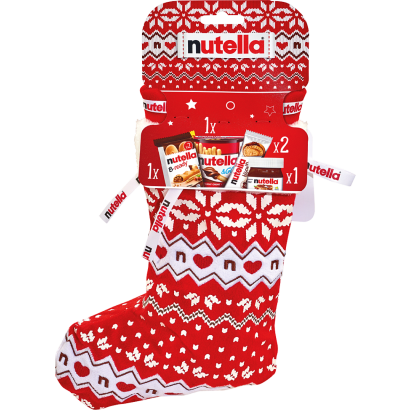 Nutella Mix Karácsonyi Zokniban 209 G