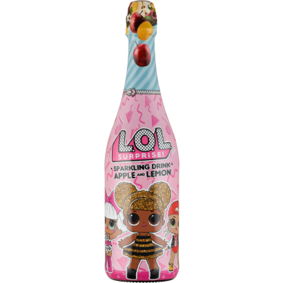 L.o.l. Surprise! Szénsavas Alma-citrom ízű Gyümölcsital Cukorral és édesítőszerrel 0,75 L