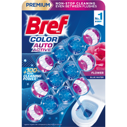 Bref Color Aktiv Fresh Flower Wc Frissítő 3 X 50 G